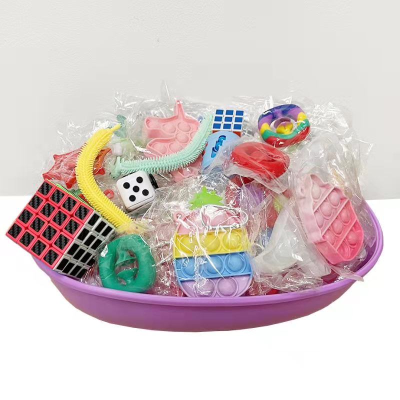 Mystery Toy Set Cheap Sensory Toys Pack for Kids or Adults D
