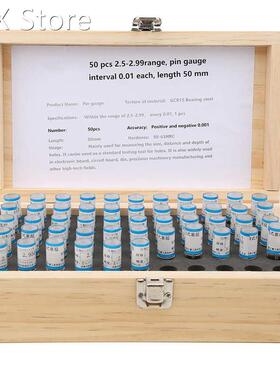 2.5-2.99 Gauge Pin Assortment Easy to Use 2.5-2.99 Pin Gauge