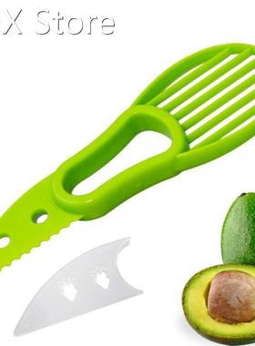3 In 1 Avocado Slicer Fruit Shea Corer Butter Fruit Peeler C