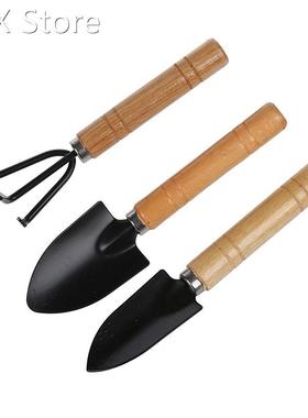 Hollow Out Doublet Shovel Beaker Handle Wooden Iron Gardenin