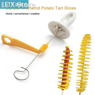 1PC Tornado Potato Spiral Cutter Slicer Potato Shredder Frie