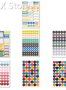 Functional Decorative Productivity Stickers Enhance Simplify