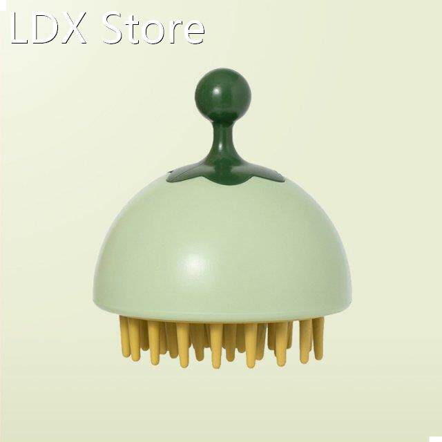 silicone hair scalp massager shampoo brush handheld airbag c
