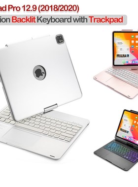 Case with Keyboard for iPad Pro 12.9 2020 2018 Smart Case w