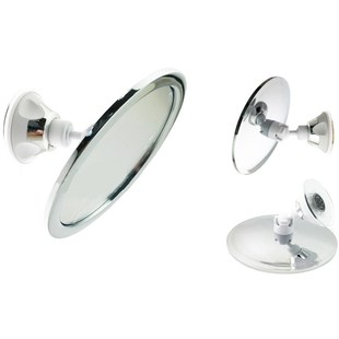 360 Degrees Rotation Fogless Suction Shower Shaving Mirror