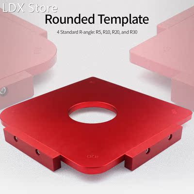 Rounded Template Carpenter Tools Measuring Tool Gauge Woodwo