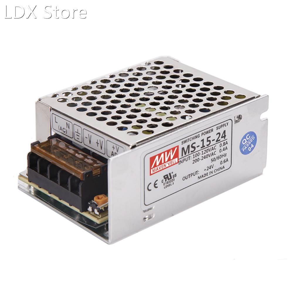 15W Small Power Single Switching PowerSupply MS-15W- 5V 12V