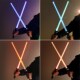 Flashing Ninja Cosplay Swords lot saber Light pieces LED