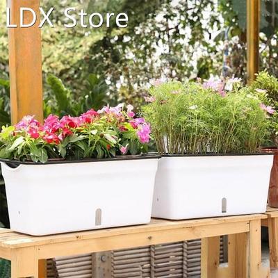Automatic Self Watering Absorbing Planters Double Layer Flow