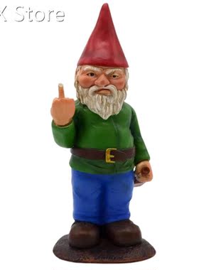 Christmas Standing Resin Santa Claus Model Decor Xmas Miniat