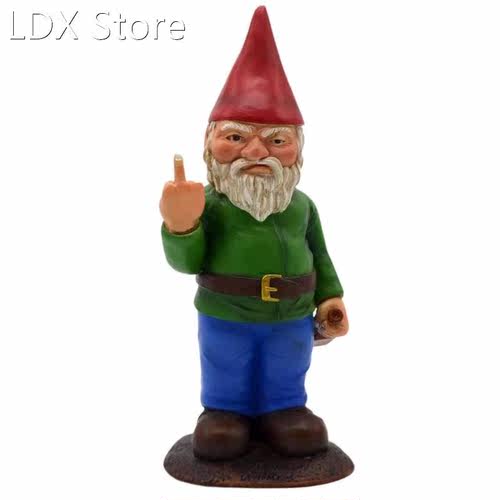 Christmas Standing Resin Santa Claus Model Decor Xmas Miniat