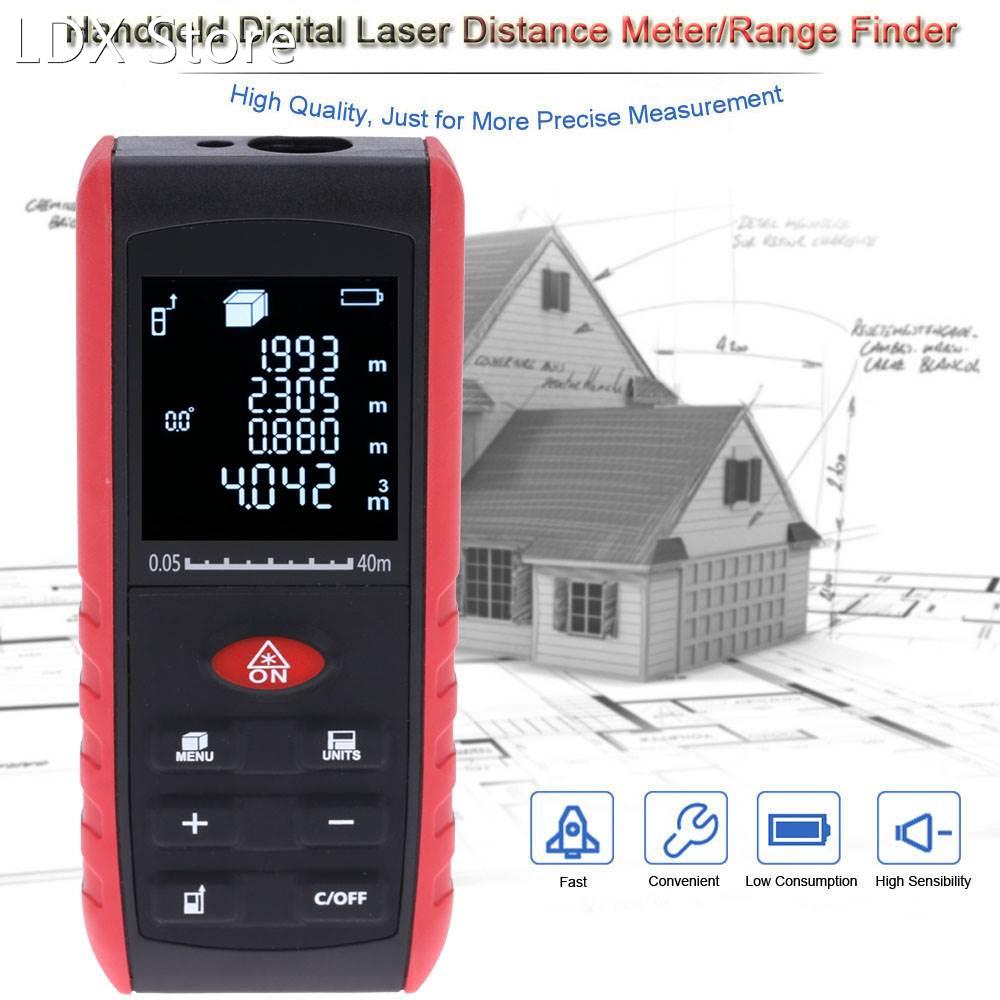 Digital range finder tape measure construction tools Handhel