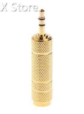 Gold Plated 3.5mm 1/8Inch Male to 6.3mm 1/4Inch Female Stere