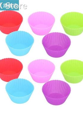 Baking Cups Cake Mold Cupcake Liners Easy To Clean Silicone