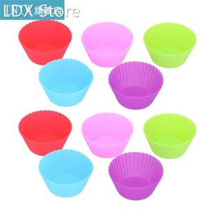 Baking Cups Cake Mold Cupcake Liners Easy To Clean Silicone