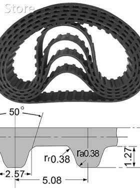 1Pcs 412XL To 514XL Rubber Close Loop Synchronous Drive Belt