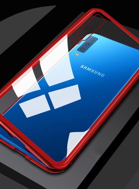 magnetic flip case for samsung galaxy a7 a9 2018 a750f case