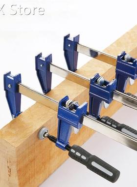 F Clamps - Medium Duty Heat Treated Steel Bar Clamp with Erg