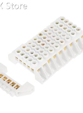 10 Pieces of 5-Hole Bridge Type Design Zero Line Bar Termina