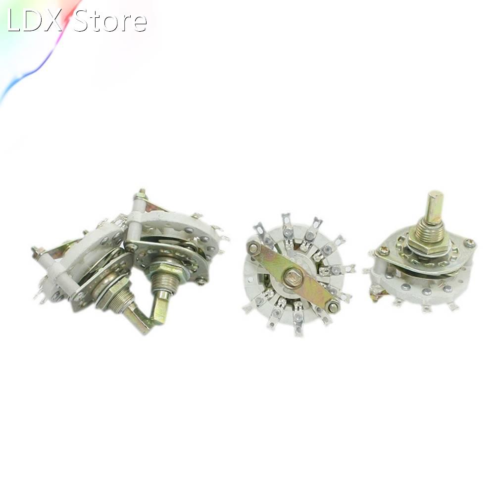 4PCS Band Channael Rotary Switch 1P9T 1 Pole 9 Position Sing