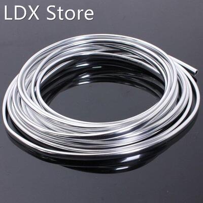 New 6M Chrome Moulding Trim Strip Car Door Edge Scratch Guar