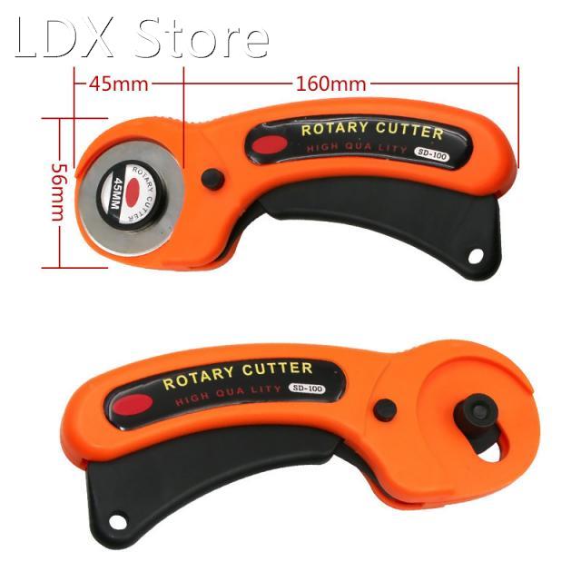 New 45mm Rotary Cutter Set 5 pcs Blades for Fabric Paper Vin