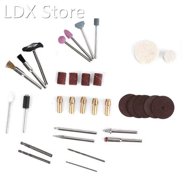 34Pcs/set Electric grinder kit Small Electric Rotary Tool Ac