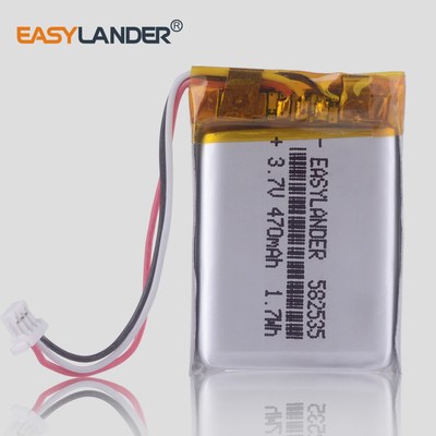 CE ROHS 582535 SP5 3.7V 470mAh Rechargeable li lithium polym