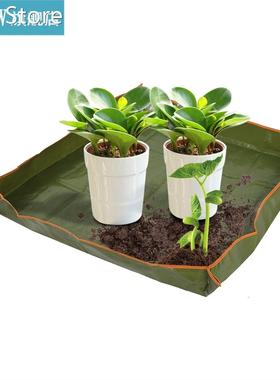 Garden Plant Seedling Repotting Tray Indoor Transplanting Op