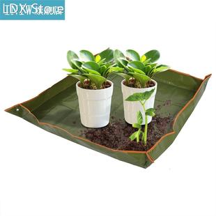 Garden Plant Seedling Repotting Tray Indoor Transplanting Op