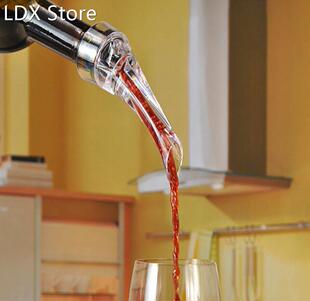 1 pcs High Quality Transparent Acrylic Red Wine Aerator Quic