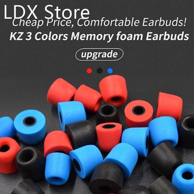 KZ 1Pair(2pcs) 5mm T400 Noise Isolating Memory Foam Ear Tips