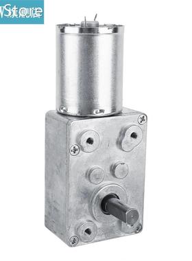 Durable 1pc Reversible High Torque Worm Geared Motor DC 12V