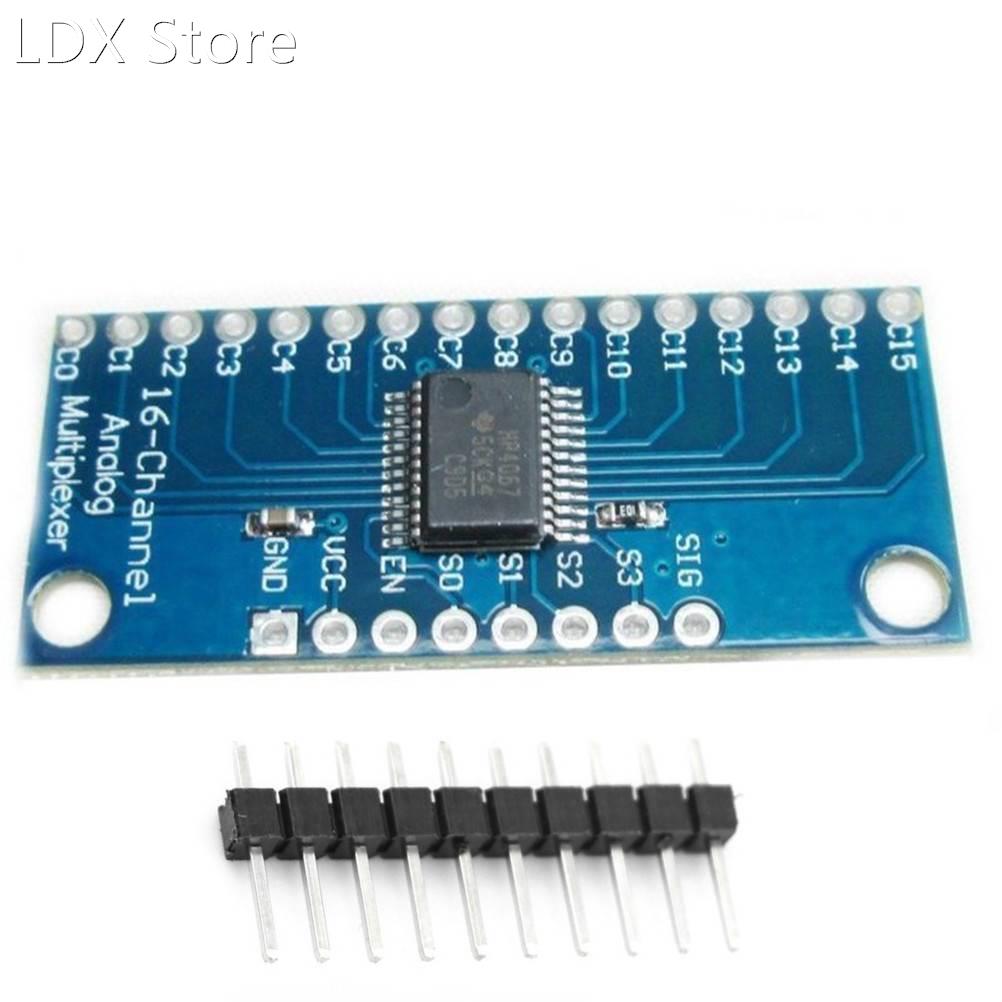 2Pcs 16CH Analog Digital MUX Breakout Board CD74HC4067 Preci