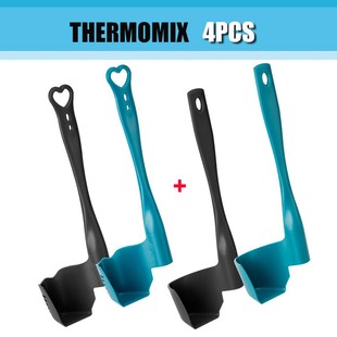 4Pcs Rotating Spatula for Kitchen Thermomix TM6/TM5/TM31 Mu