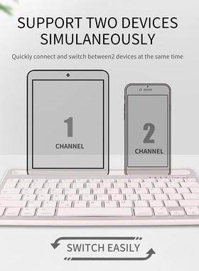 Portable Bluetooth Wireless Keyboard for iPad/for iPhone/fo