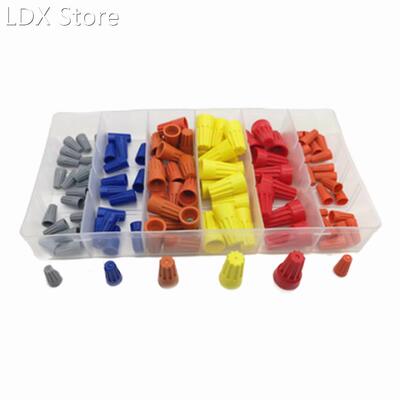 107pcs/Box Wiring crimping cap P1-P6 screw connector rotatin