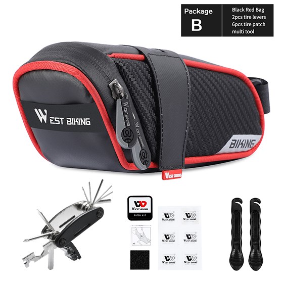 Waterproof Bicycle Saddle Bag MTB Road Bicycle Tools Pannier