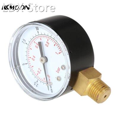 50mm manometer 0~15psi 0~1bar Water Pressure Dial Hydraulic