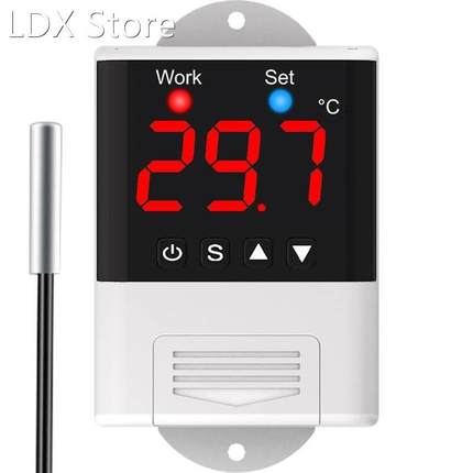 Temperature Controller Cooling Heat Thermostat 适用于 Incuba