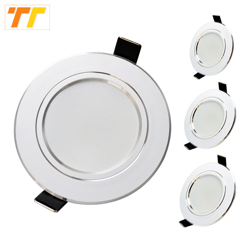 10 Pcs Lot Led Downlight Lamp 3w 5w 7W 9w 12w 15w 18w 230V 1