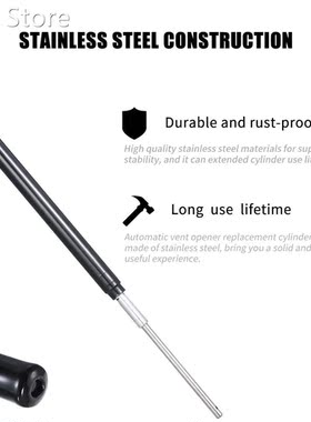 Automatic Vent Opener Cylinder Standard Stainless Steel Cyli