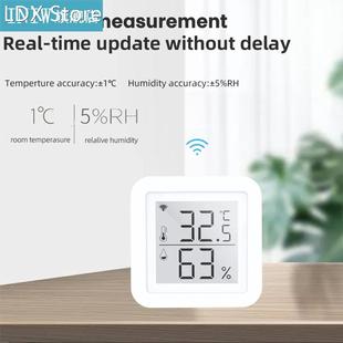LCD TemperatureHumidity Indoor Digital Thermome Sensor WIFI