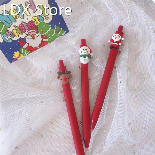 Gel Pen Christmas Pen Stationery Kawaii School Supplies Kids