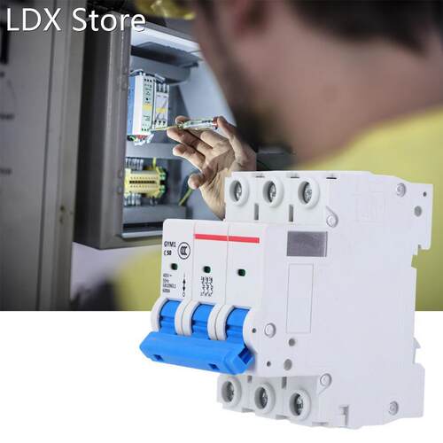 3P Circuit Breaker AC 400V MCB Circuit Breaker GYM1-DZ47S IP