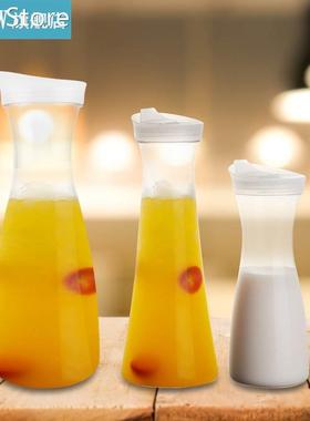 New 1600/600/1000ml Acrylic Transparent Juice Bottle Water J