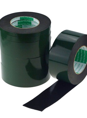 10M 5mm 25mm Double Sided Tape Strong Adhesive Black Foam Ta