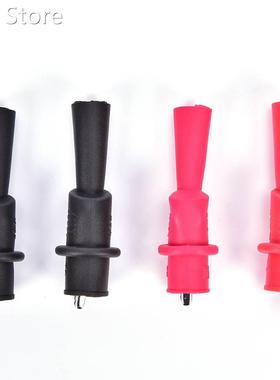2Pcs /1 Pair Alligator Crocodile Test Clip Clamp 适用于 Mult