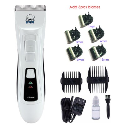 Professional CP-9200 Pet Trimmer Rechargeable Dog Hair Clipp