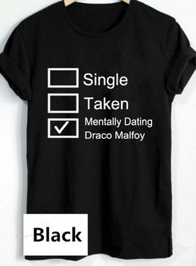 Casual Cotton Funny Shirt For Female Tee Draco Malfoy Shirt